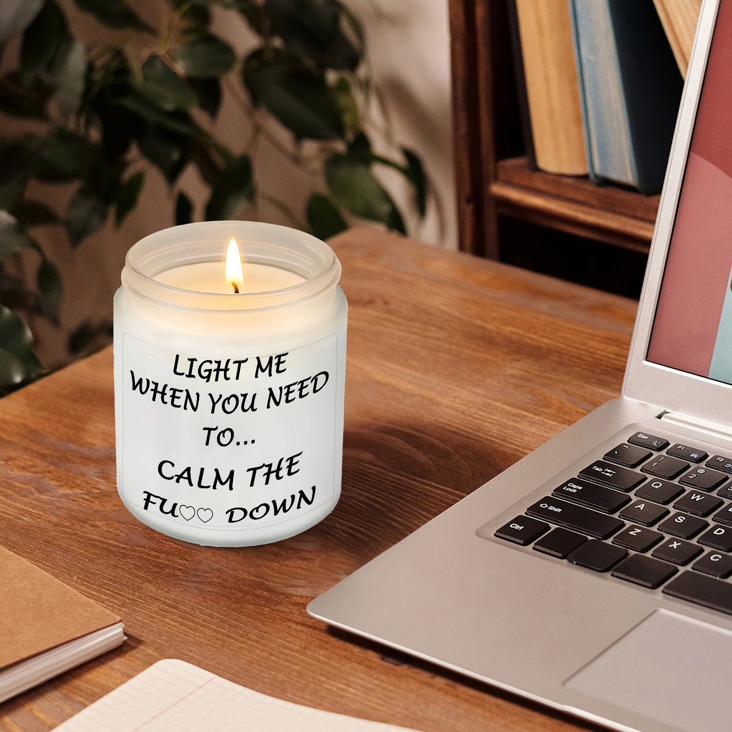 Stress Relief Candles Gifts For Women Sister Best Friend Female Funny Unique Birthday Gifts For Her Wife Girlfriend Mom Relaxation Relaxing Gifts For Women Novelty Lavender Scented Soy Candle For Christmas Gifts