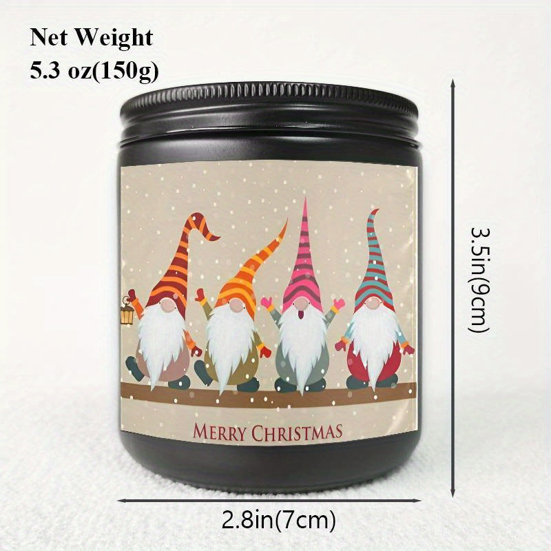 Christmas Candles, Perfect Christmas Gifts, Christmas Home Decor Decoration, Christmas Gifts for Man Woman Friends Mom Dad Son Daughter Bestie Coworker, Christmas Party Favors-1Pc Lavender Candle Ideal for Home Aromatherapy &