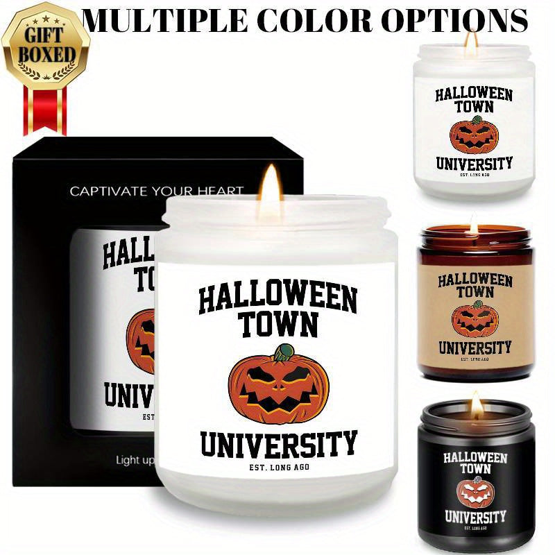 Halloween Candles, Perfect Halloween Gifts, Halloween Home Decor Decoration, Candle Gifts for Man Woman Friends Mom Dad Son Daughter Bestie Coworker, Halloween Favors-1Pc Lavender Candle Ideal for Home Aromatherapy & Meditati
