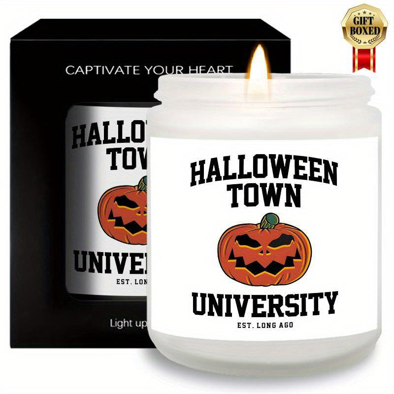 Halloween Candles, Perfect Halloween Gifts, Halloween Home Decor Decoration, Candle Gifts for Man Woman Friends Mom Dad Son Daughter Bestie Coworker, Halloween Favors-1Pc Lavender Candle Ideal for Home Aromatherapy & Meditati