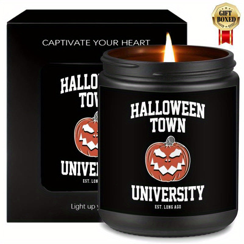 Halloween Candles, Perfect Halloween Gifts, Halloween Home Decor Decoration, Candle Gifts for Man Woman Friends Mom Dad Son Daughter Bestie Coworker, Halloween Favors-1Pc Lavender Candle Ideal for Home Aromatherapy & Meditati