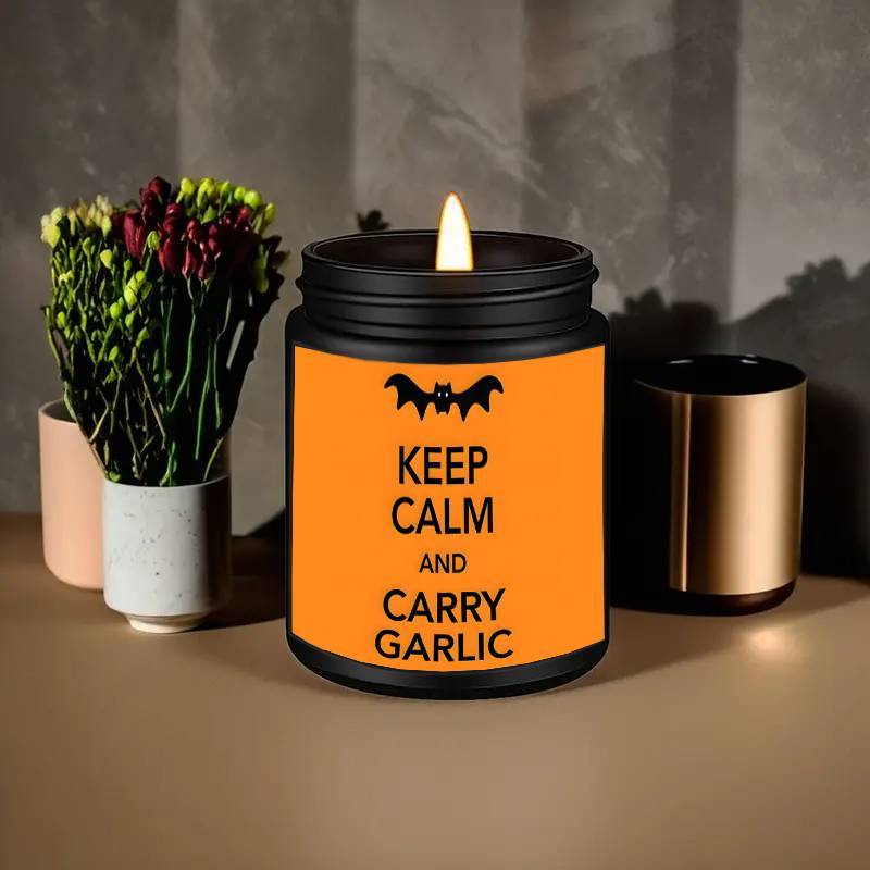 Halloween Candles, Perfect Halloween Gifts, Halloween Home Decor Decoration, Candle Gifts for Man Woman Friends Mom Dad Son Daughter Bestie Coworker, Halloween Favors-1Pc Lavender Candle Ideal for Home Aromatherapy & Meditati