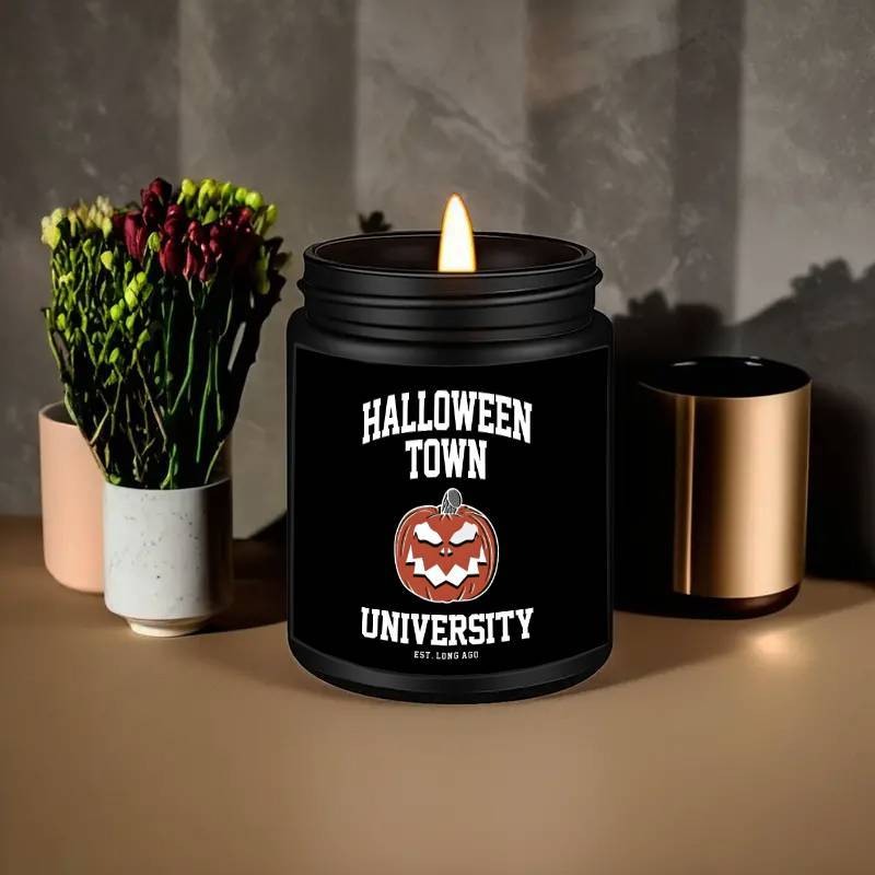 Halloween Candles, Perfect Halloween Gifts, Halloween Home Decor Decoration, Candle Gifts for Man Woman Friends Mom Dad Son Daughter Bestie Coworker, Halloween Favors-1Pc Lavender Candle Ideal for Home Aromatherapy & Meditati