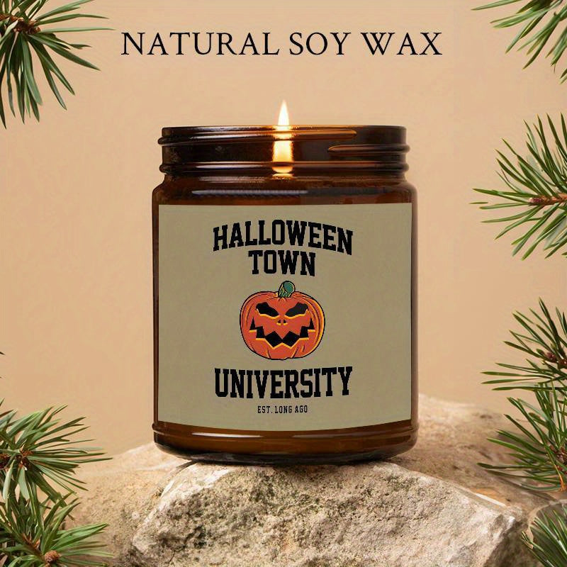 Halloween Candles, Perfect Halloween Gifts, Halloween Home Decor Decoration, Candle Gifts for Man Woman Friends Mom Dad Son Daughter Bestie Coworker, Halloween Favors-1Pc Lavender Candle Ideal for Home Aromatherapy & Meditati