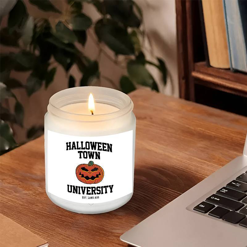 Halloween Candles, Perfect Halloween Gifts, Halloween Home Decor Decoration, Candle Gifts for Man Woman Friends Mom Dad Son Daughter Bestie Coworker, Halloween Favors-1Pc Lavender Candle Ideal for Home Aromatherapy & Meditati
