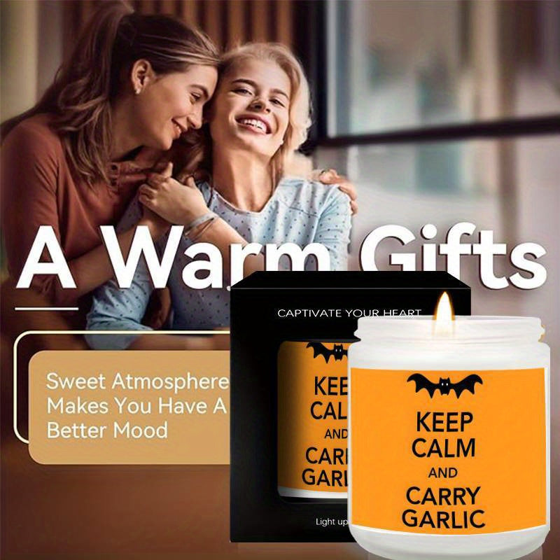 Halloween Candles, Perfect Halloween Gifts, Halloween Home Decor Decoration, Candle Gifts for Man Woman Friends Mom Dad Son Daughter Bestie Coworker, Halloween Favors-1Pc Lavender Candle Ideal for Home Aromatherapy & Meditati