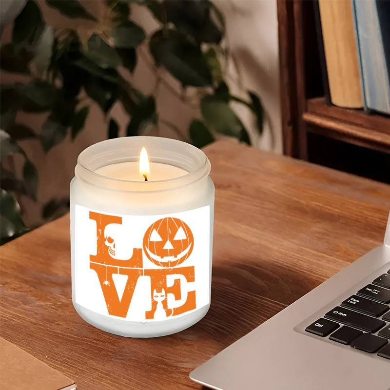 Halloween Candles, Perfect Halloween Gifts, Halloween Home Decor Decoration, Candle Gifts for Man Woman Friends Mom Dad Son Daughter Bestie Coworker, Halloween Favors-1Pc Lavender Candle Ideal for Home Aromatherapy & Meditati