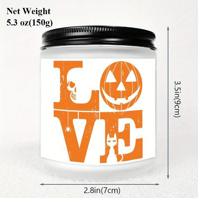Halloween Candles, Perfect Halloween Gifts, Halloween Home Decor Decoration, Candle Gifts for Man Woman Friends Mom Dad Son Daughter Bestie Coworker, Halloween Favors-1Pc Lavender Candle Ideal for Home Aromatherapy & Meditati