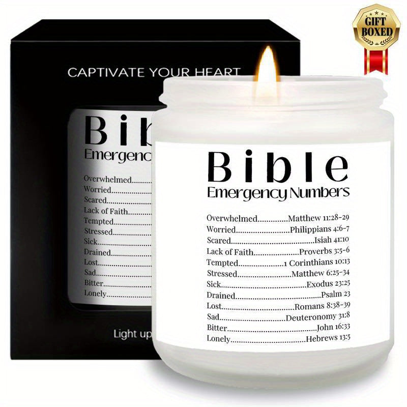Christian Candles, Bible Verse Things, Christian Gifts for Men Women Him Her Godmother Godfather Friends Christian on Christmas Birthday Anniversary, Christian Home Decor Decoration, Christian appreciation Gifts, Meaningful U