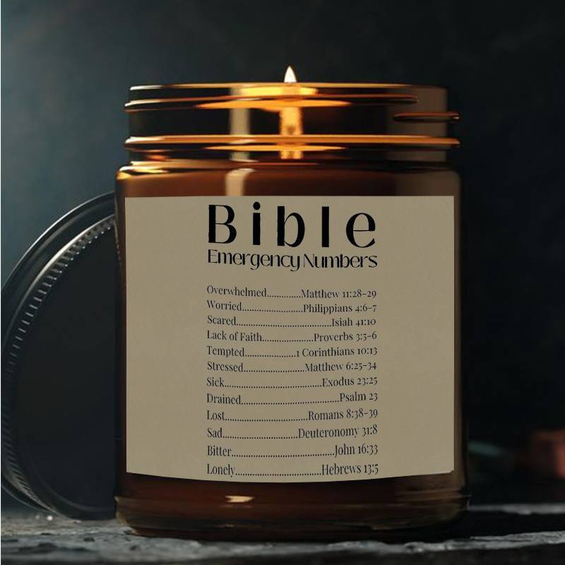 Christian Candles, Bible Verse Things, Christian Gifts for Men Women Him Her Godmother Godfather Friends Christian on Christmas Birthday Anniversary, Christian Home Decor Decoration, Christian appreciation Gifts, Meaningful U