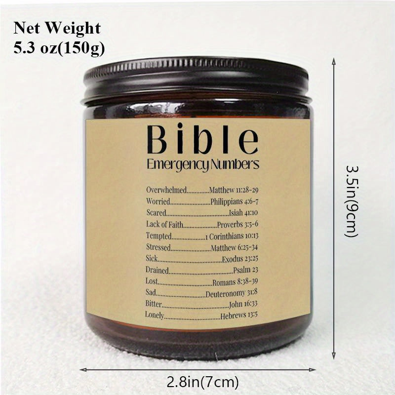 Christian Candles, Bible Verse Things, Christian Gifts for Men Women Him Her Godmother Godfather Friends Christian on Christmas Birthday Anniversary, Christian Home Decor Decoration, Christian appreciation Gifts, Meaningful U