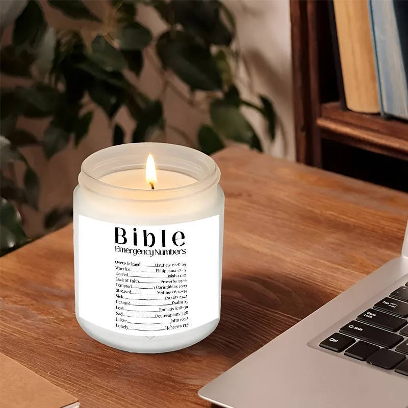 Christian Candles, Bible Verse Things, Christian Gifts for Men Women Him Her Godmother Godfather Friends Christian on Christmas Birthday Anniversary, Christian Home Decor Decoration, Christian appreciation Gifts, Meaningful U