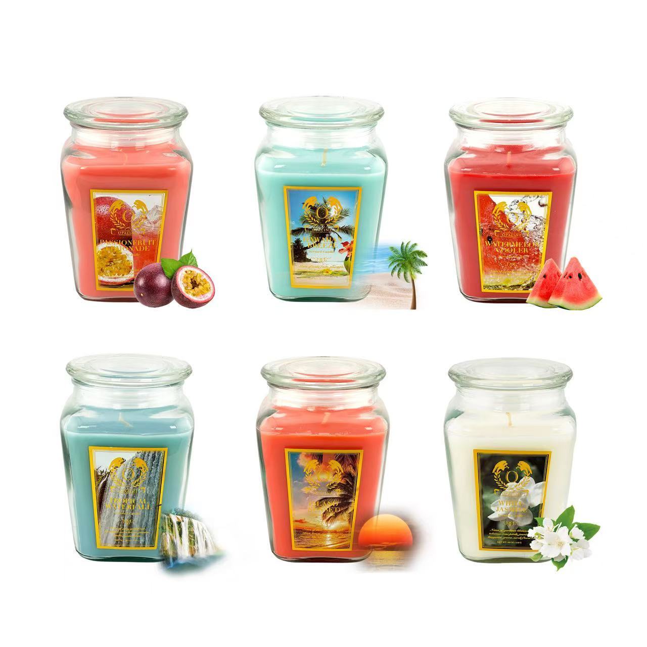18oz/1pc Aroma Scented Candles for Home, All 6 Scented Candle Gifts for Women, Scented Candle Gift Set for Christmas, Birthdays, Mother's Day, Valentine's Day