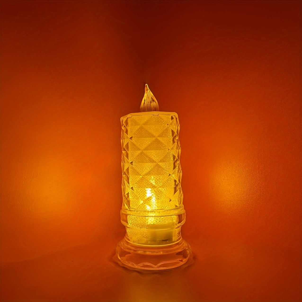 3pcsLED Flameless Candles, 1.8in*4.3in, Romantic Flameless Candle Propose for Valentine's Day, Including Battery, Perfect for Family Gathering, Candlelight Dinner, Valentine's Day, Wedding, Birthday, Bedroom Decoration, Holid