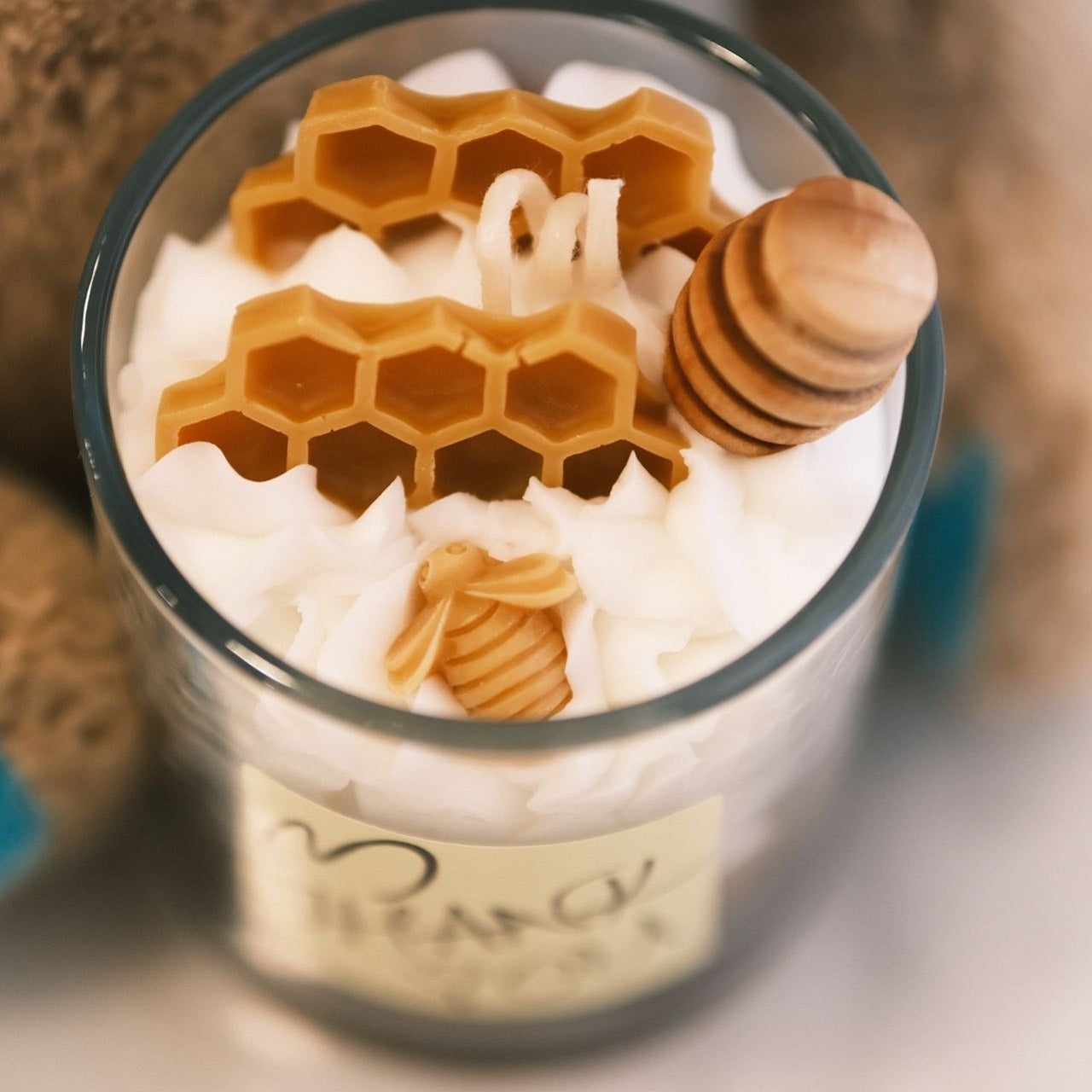 Handmade designed scented candles