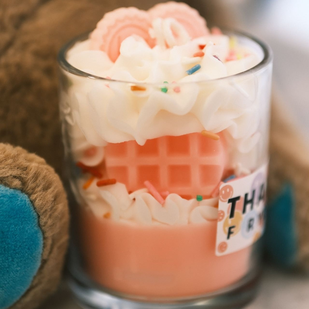 Handmade designed scented candles