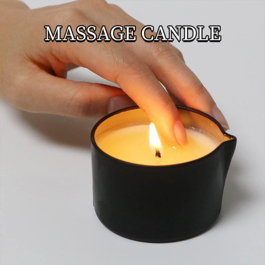 6pcs Natural Scented Soy Wax Massage Candles (Total 6oz/170g - Each 1oz) | Essential Oil Melts into Warm Massage Oil | Handcrafted for Nail Salons & Spas - Luxury Gift for Christmas, Valentine’s Day & Mother’s Day