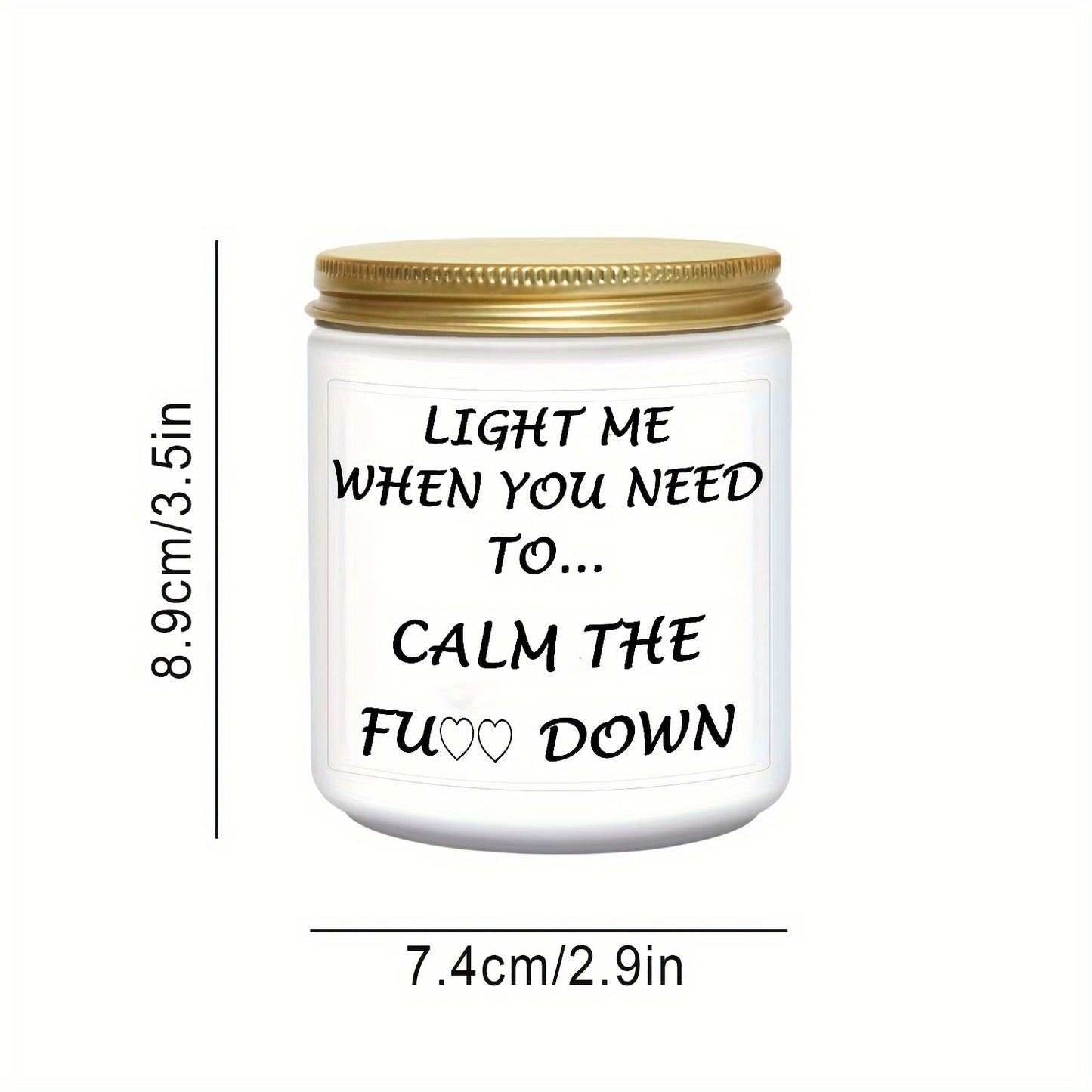 Stress Relief Candles Gifts For Women Sister Best Friend Female Funny Unique Birthday Gifts For Her Wife Girlfriend Mom Relaxation Relaxing Gifts For Women Novelty Lavender Scented Soy Candle For Christmas Gifts