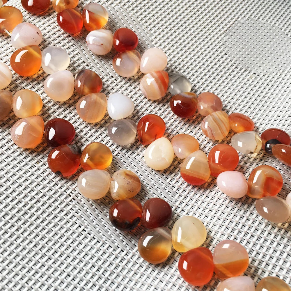 Natural Stone Water Drop Shape Loose Beads Crystal Semifinished String Bead for Jewelry Making DIY Bracelet Necklace Accessories