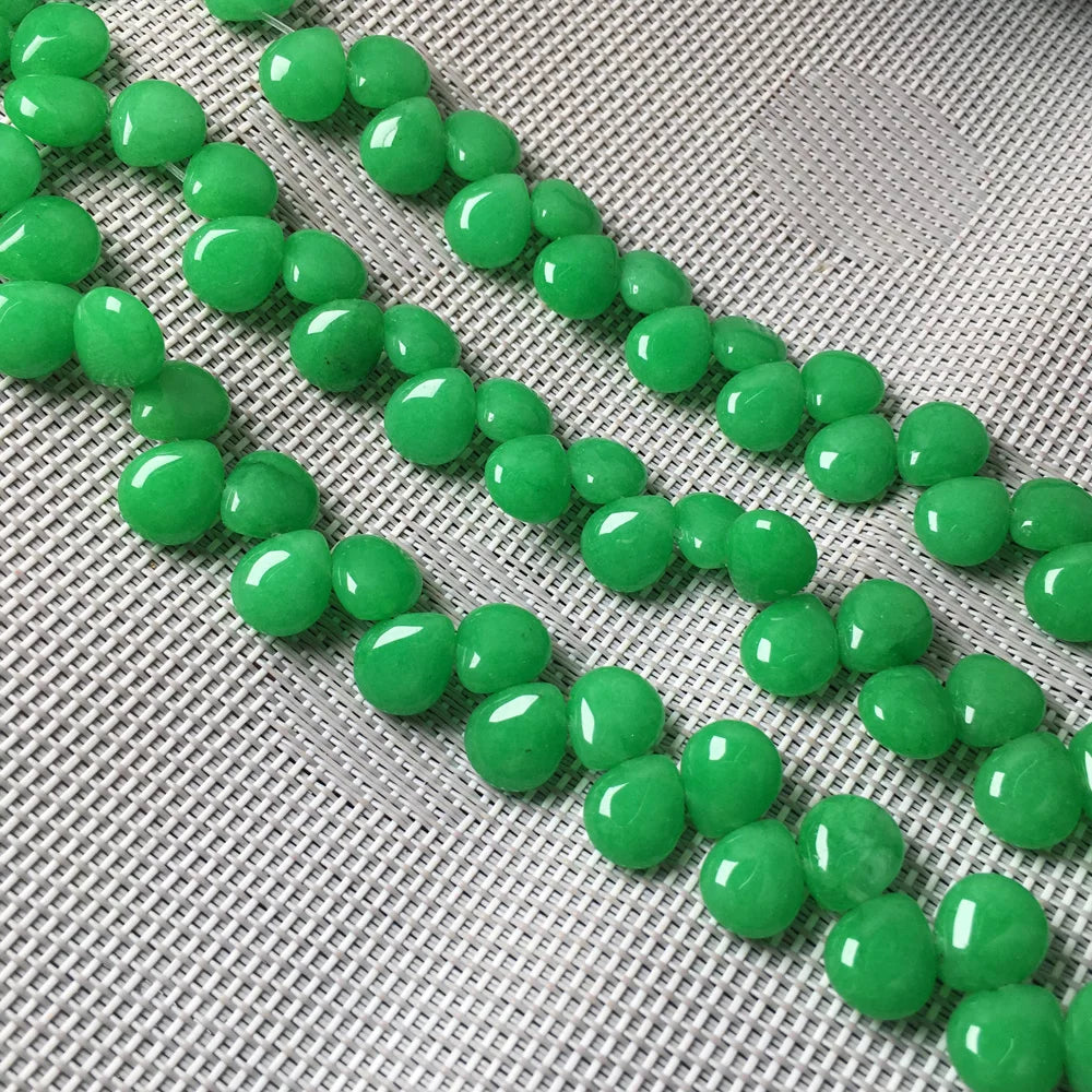 Natural Stone Water Drop Shape Loose Beads Crystal Semifinished String Bead for Jewelry Making DIY Bracelet Necklace Accessories