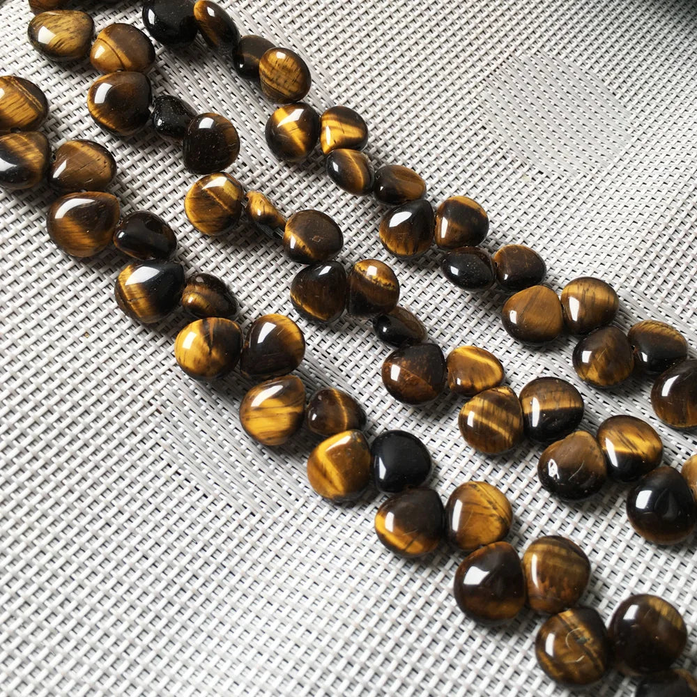 Natural Stone Water Drop Shape Loose Beads Crystal Semifinished String Bead for Jewelry Making DIY Bracelet Necklace Accessories
