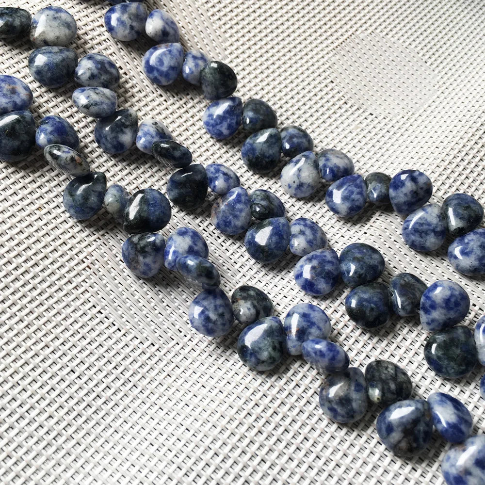Natural Stone Water Drop Shape Loose Beads Crystal Semifinished String Bead for Jewelry Making DIY Bracelet Necklace Accessories