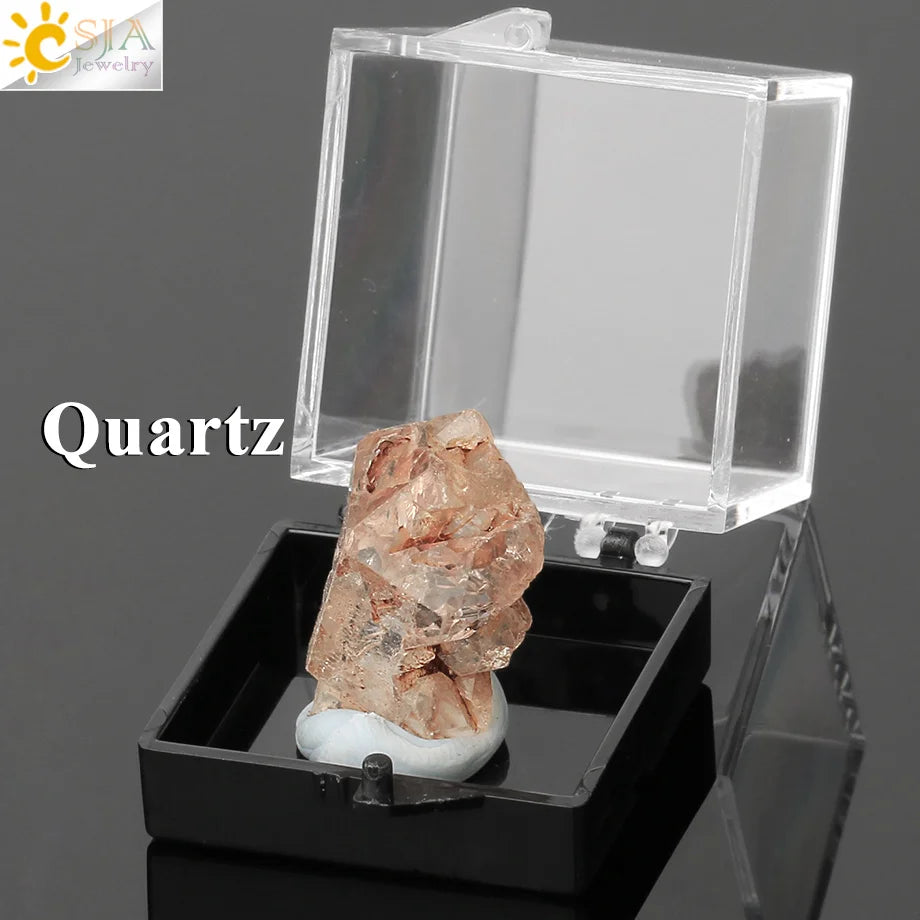 Natural Minerals specimen Raw Stone Specimens Irregular Precious Gems Rock Crystal Collection Teaching Geology Education G567