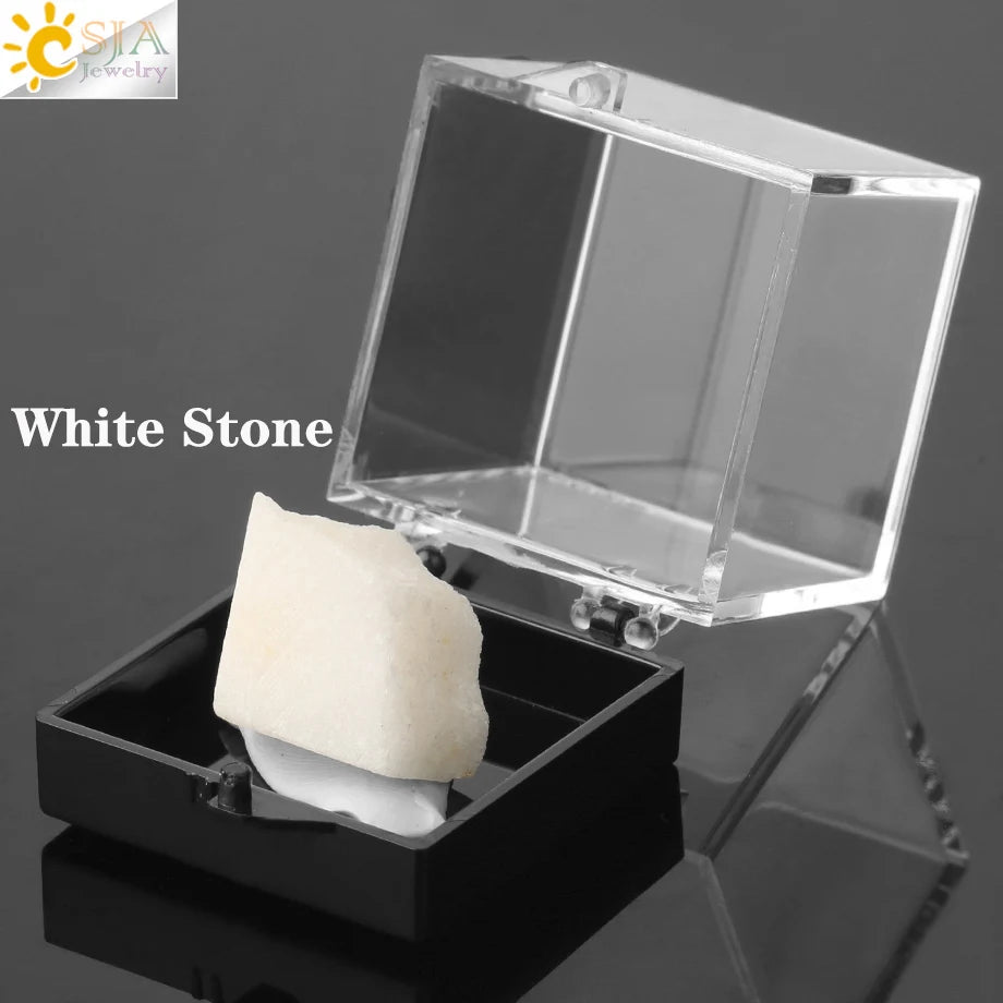 Natural Minerals specimen Raw Stone Specimens Irregular Precious Gems Rock Crystal Collection Teaching Geology Education G567