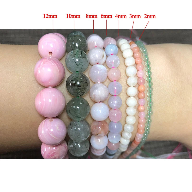 3*4mm Natural Rondelle Beads Purple Fuschia Pink Green Colorful Czech Crystal Beads For Jewelry Making DIY Bracelet Necklace 15"