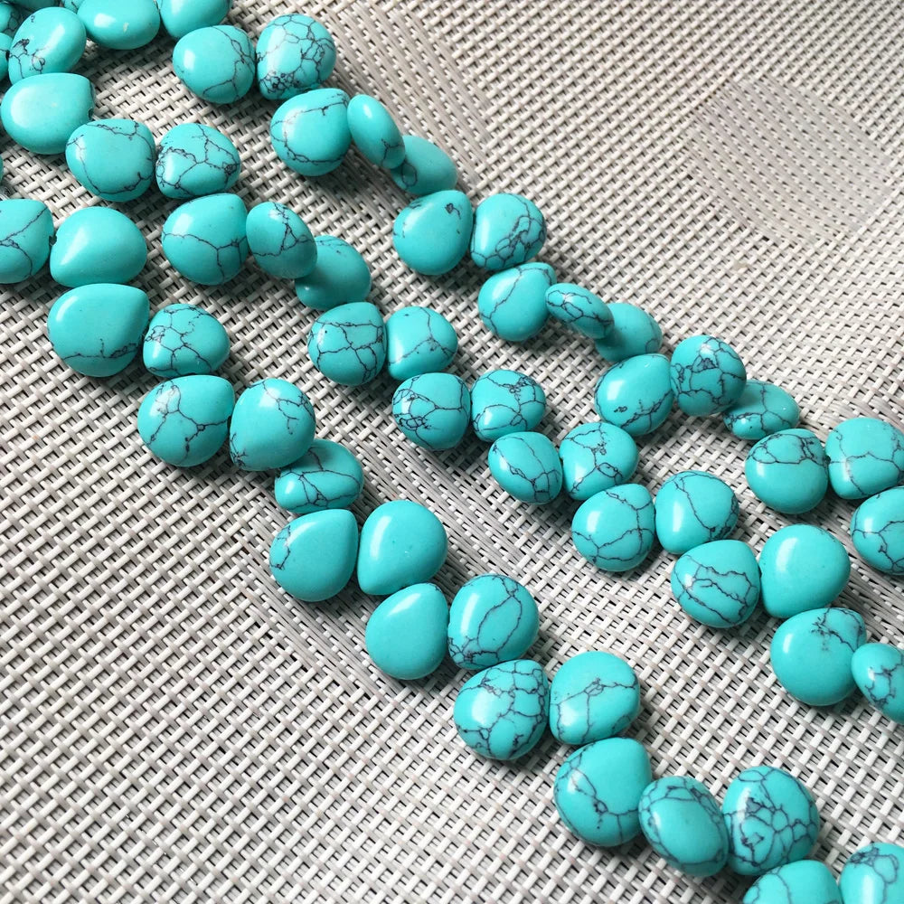 Natural Stone Water Drop Shape Loose Beads Crystal Semifinished String Bead for Jewelry Making DIY Bracelet Necklace Accessories