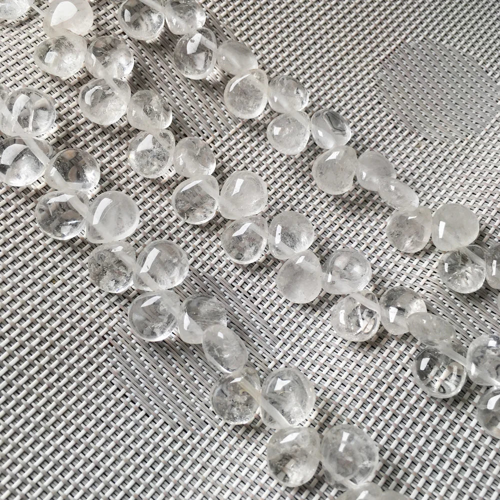 Natural Stone Water Drop Shape Loose Beads Crystal Semifinished String Bead for Jewelry Making DIY Bracelet Necklace Accessories