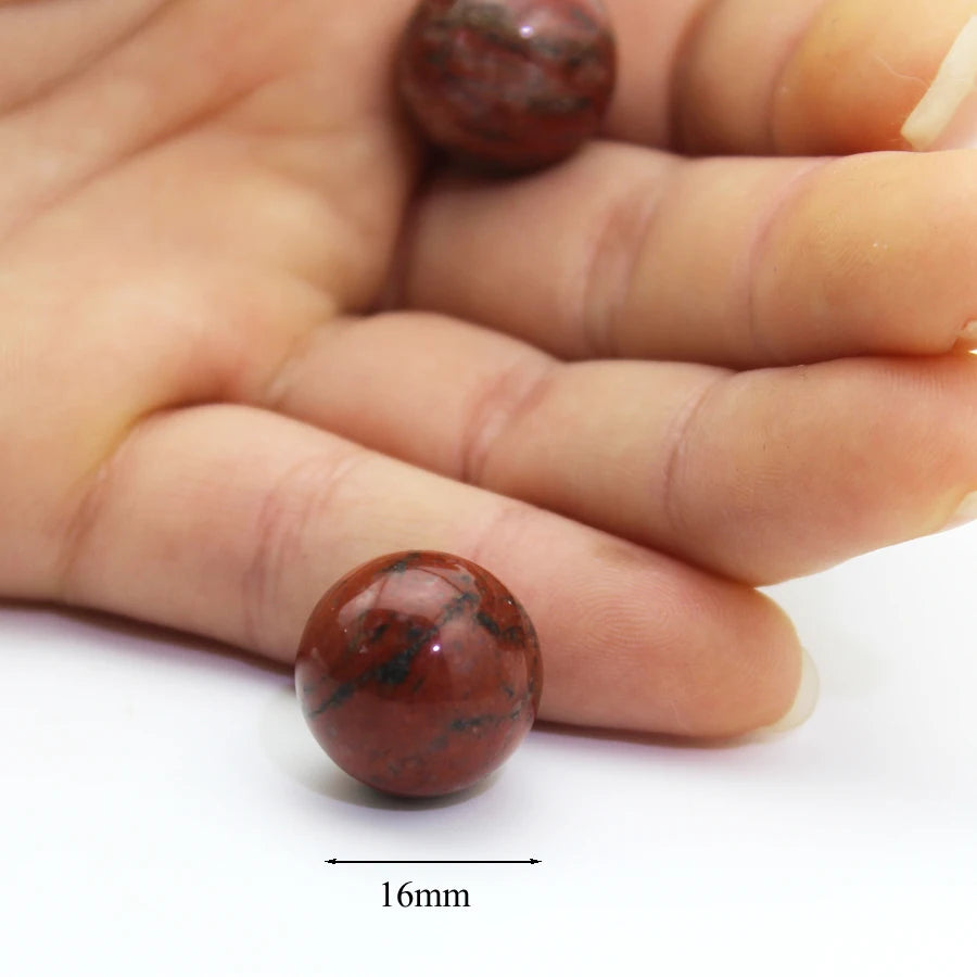 1 Natural Agate Stone Mineral Witchcraft Crystal Ball Bead Quartz Rock Chakra Healing Room Home Decor Aquarium Decoration Maison