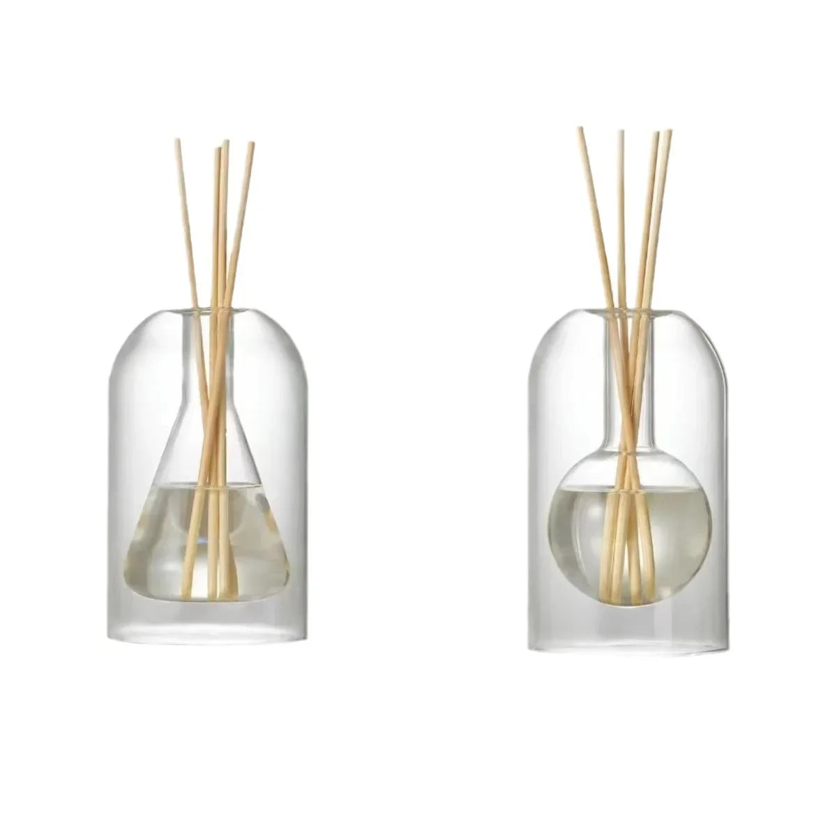 Aromatherapy Bottle Glass Bottle Unprinted Style Fragrance Diffuser Minimalist Essential Oil Bottle Candle Holders Candle Mold