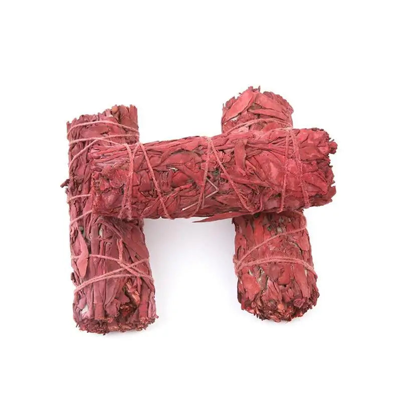 Dragon Blood Sage Smudge Sticks for Cleansing Negative Spirits & Protection House Meditation Yoga Negative Energy Cleanse