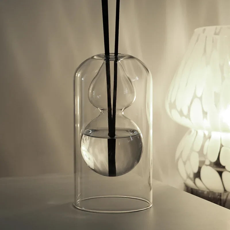 Aromatherapy Bottle Glass Bottle Unprinted Style Fragrance Diffuser Minimalist Essential Oil Bottle Candle Holders Candle Mold