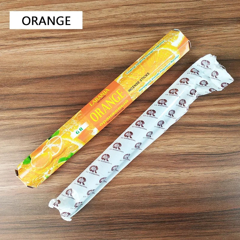 Y Fragrances Indian Royal Lavender Sticks Incense 20pcs/box Home Fragrance Stick Artificial Scent Burning for Healthy Yoga Room