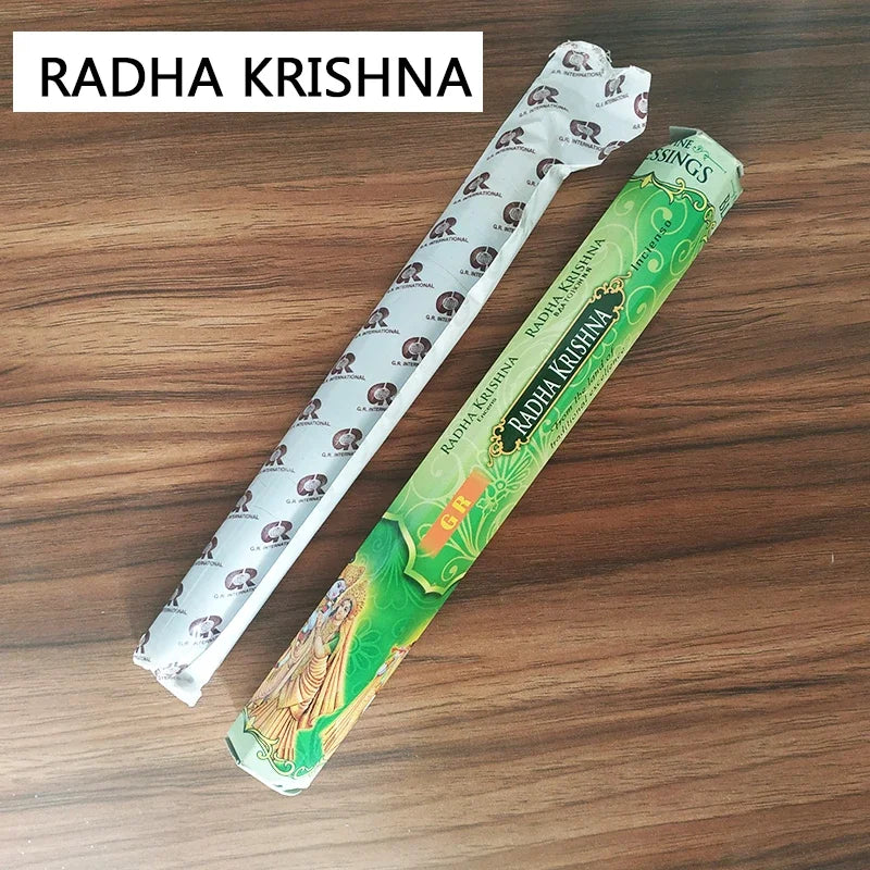Y Fragrances Indian Royal Lavender Sticks Incense 20pcs/box Home Fragrance Stick Artificial Scent Burning for Healthy Yoga Room
