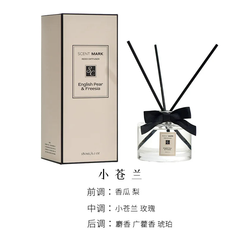 180ml Aromatherapy Essential Oil Rattan Aromatherapy Bedroom Toilet Deodorant Household Decoration Gift Diffuser Air Freshener