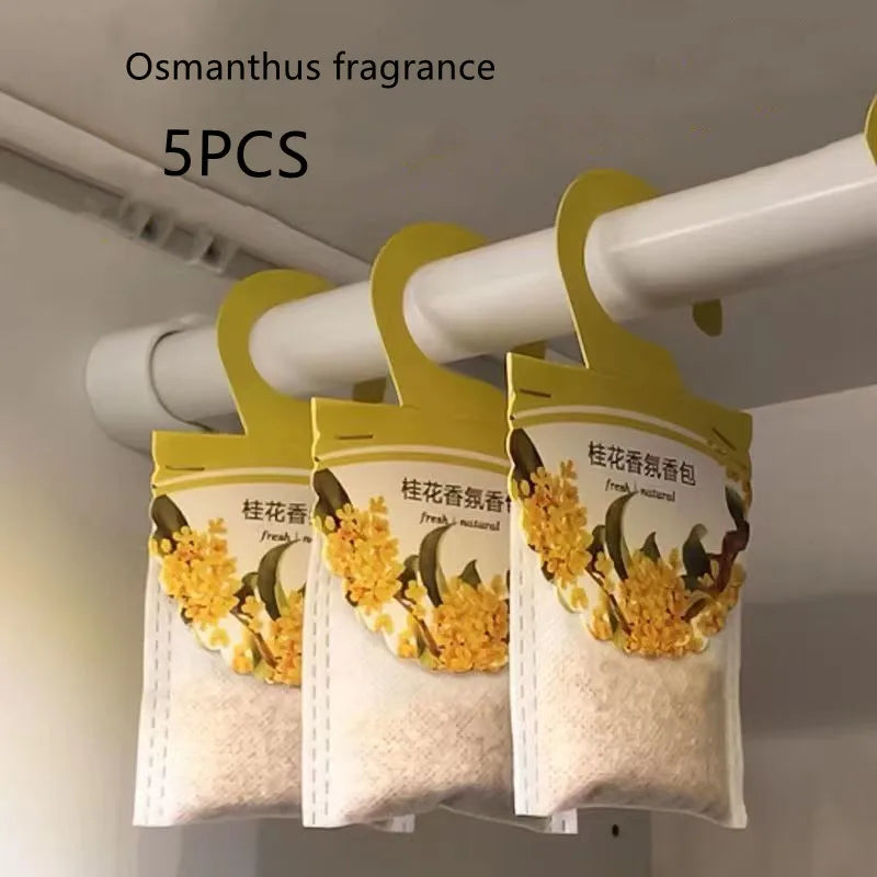 Drawer and closet sachet Hanging bag Natural Sachet Long Lasting Aromatherapy Sachet bag Deodorizing air freshener
