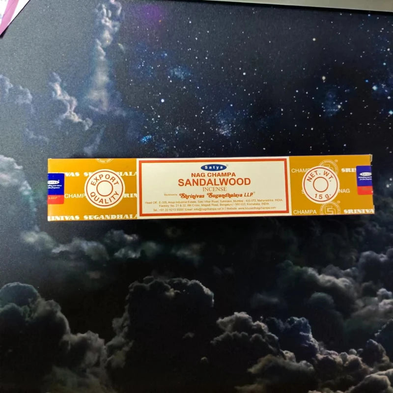 Original Incense Made in INDIA Santo Meditation White Sage Sandalwood Nirvana Sealing Factory Therapeutic Relaxing Air Freshener