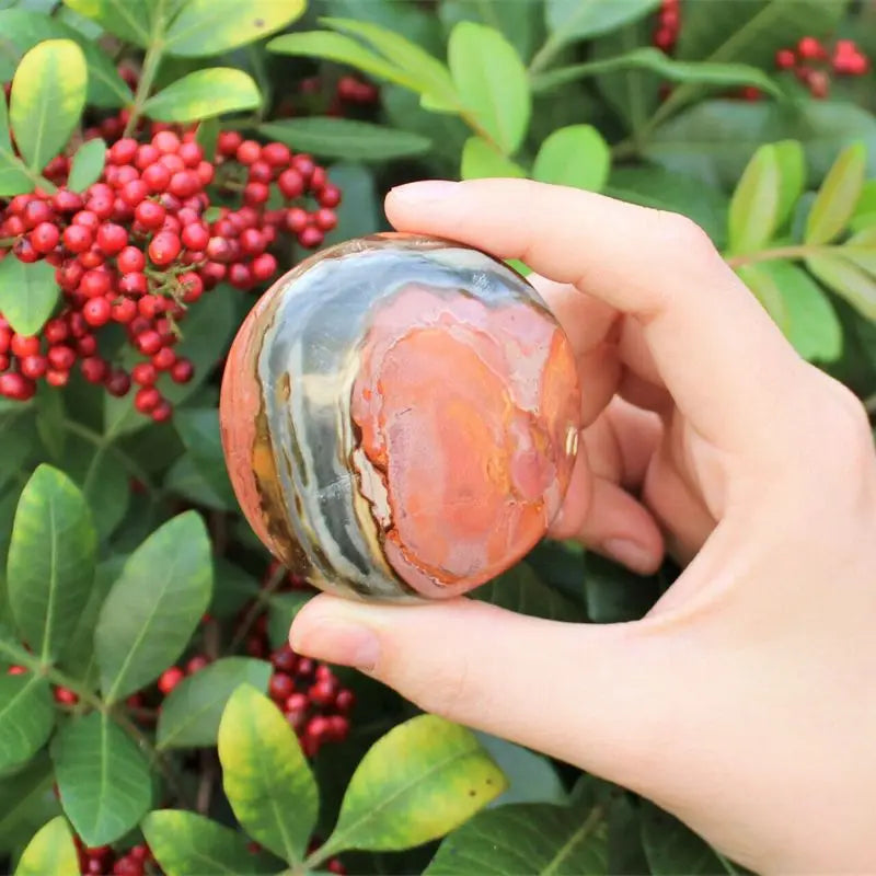 Natural Polychrome Jasper Ocean Stone Witchcraft Play Stones Decorative Collection Crystals Reiki Tumbled Gravel Healing Gifts