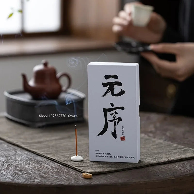 100pcs Boxed Japanese Short Thread Incense Home Bedroom Hotel Tea Room Aromatherapy Air Purification Long-lasting Fragrance