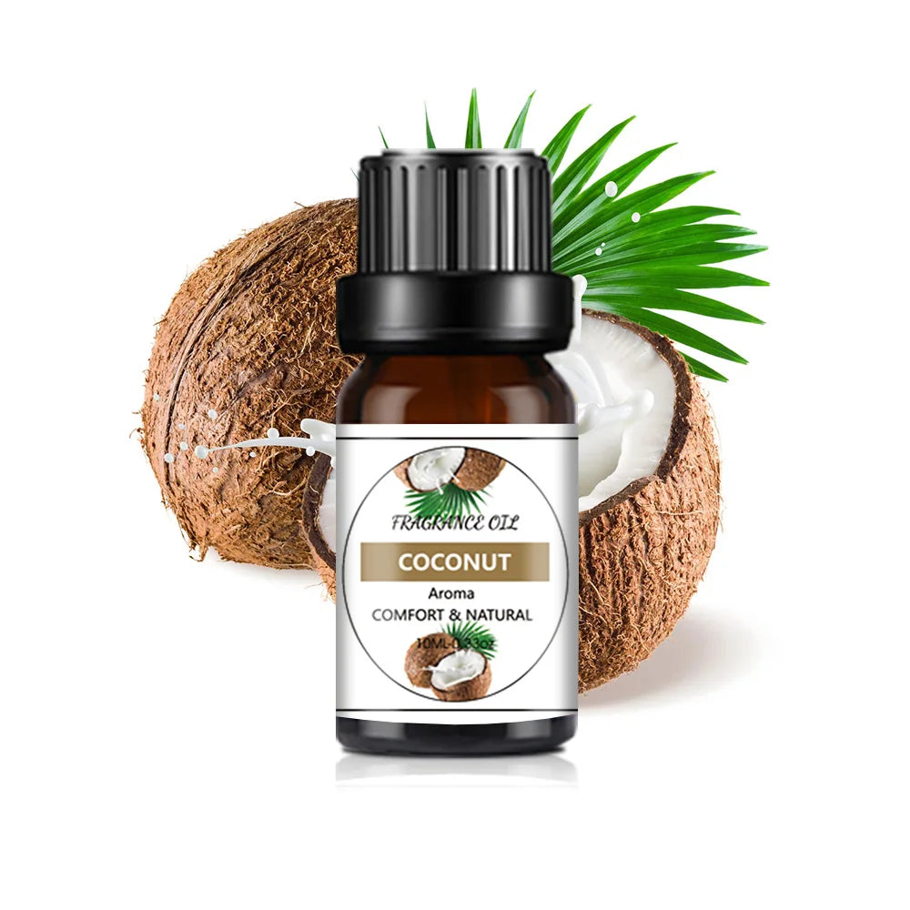 10ML Fragrance Oil Plant Making Diffuser Essential Oils for Plaster Sleep Bath Soap DIY Scented Candle Perfume Humidifier