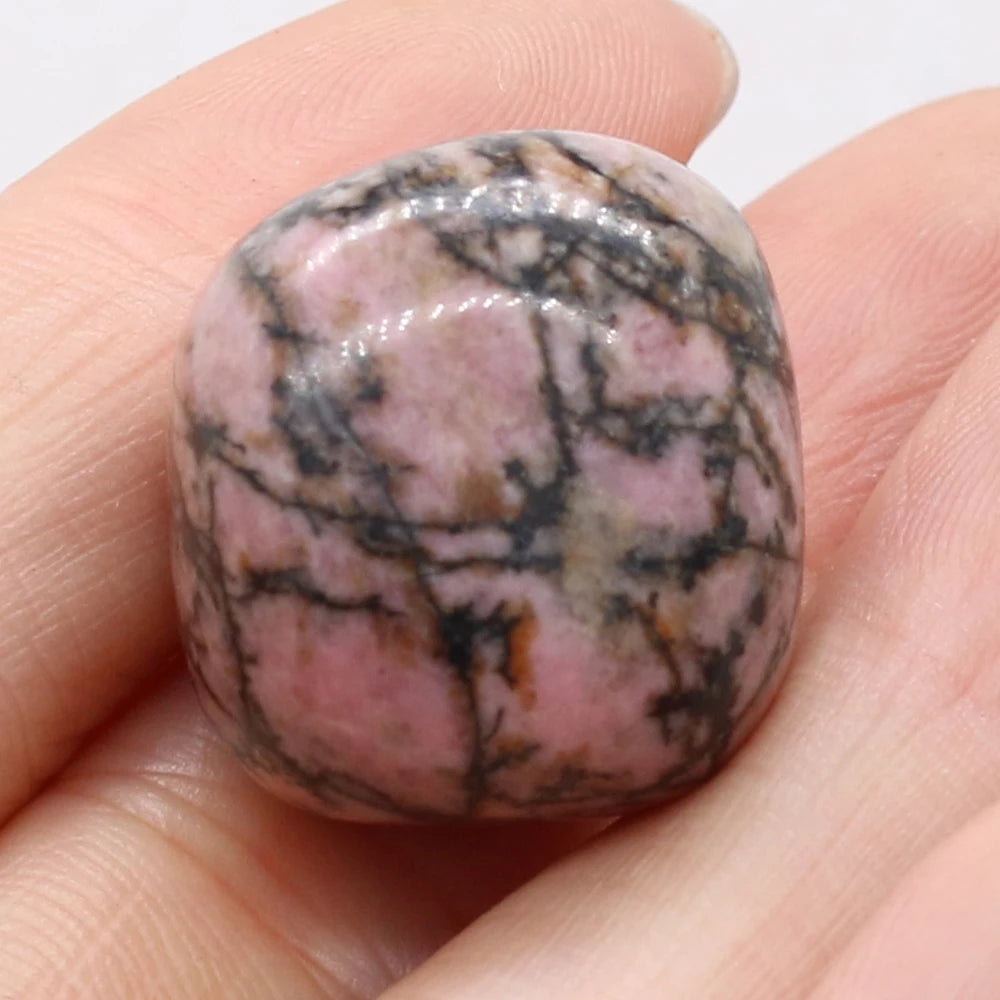 Natural Black Rhodochrosite Stone Mineral Specimen Rough Rock Fish Tank Reiki Healing Gem Stone Home Decoration Ornaments