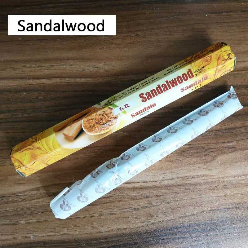 Y Fragrances Indian Royal Lavender Sticks Incense 20pcs/box Home Fragrance Stick Artificial Scent Burning for Healthy Yoga Room