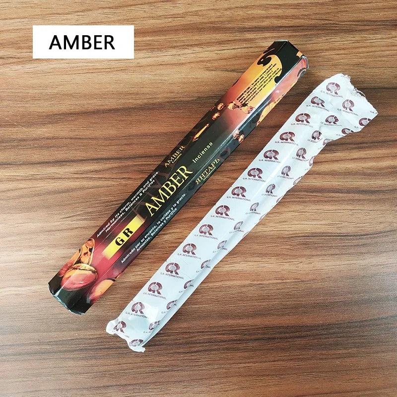 Y Fragrances Indian Royal Lavender Sticks Incense 20pcs/box Home Fragrance Stick Artificial Scent Burning for Healthy Yoga Room