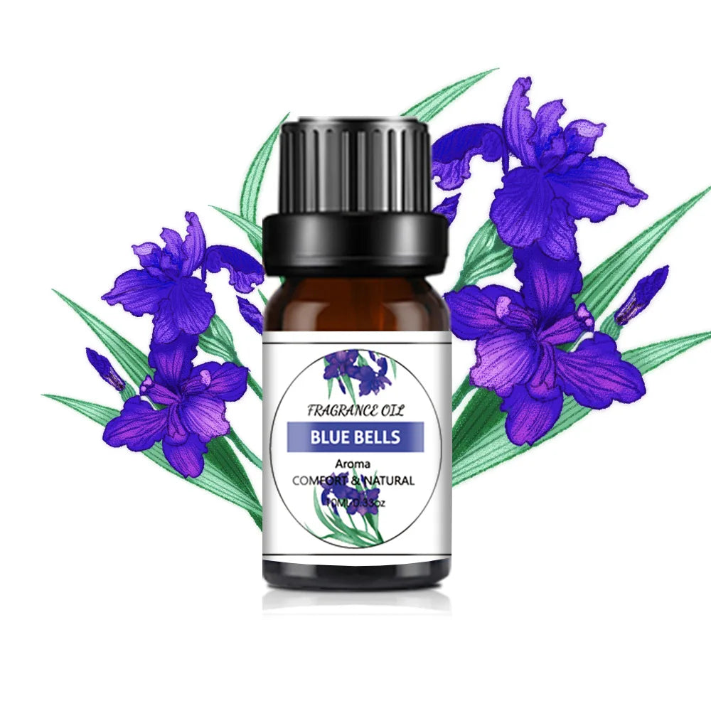 10ML Fragrance Oil Plant Making Diffuser Essential Oils for Plaster Sleep Bath Soap DIY Scented Candle Perfume Humidifier