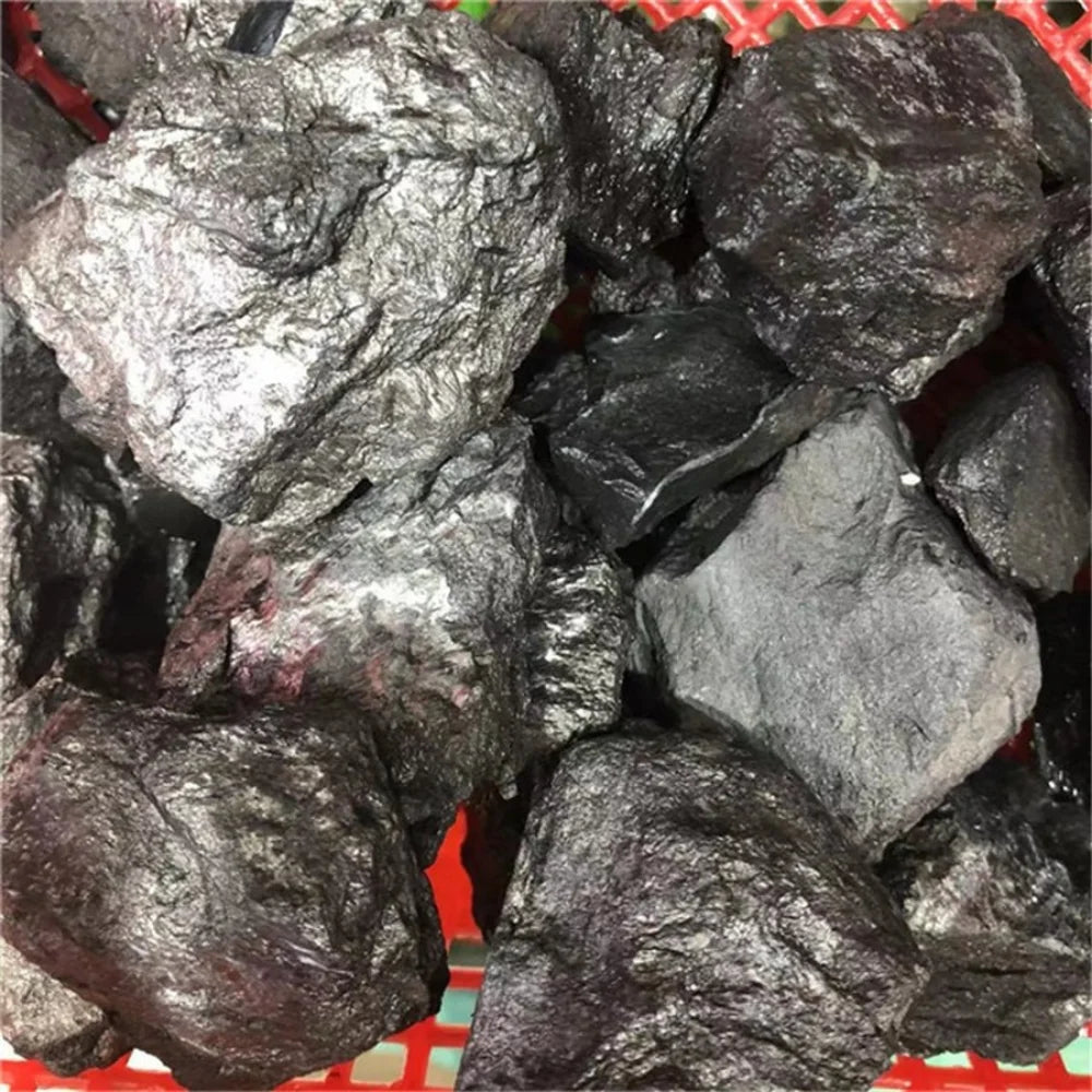 Shungite Natural Raw Stone Healing Crystals Protection Ore Bulk Wicca Spiritual Reiki Gravel Root Chakra Stones Water Cleaner