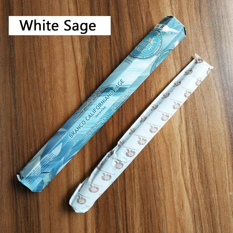 Y Fragrances Indian Royal Lavender Sticks Incense 20pcs/box Home Fragrance Stick Artificial Scent Burning for Healthy Yoga Room
