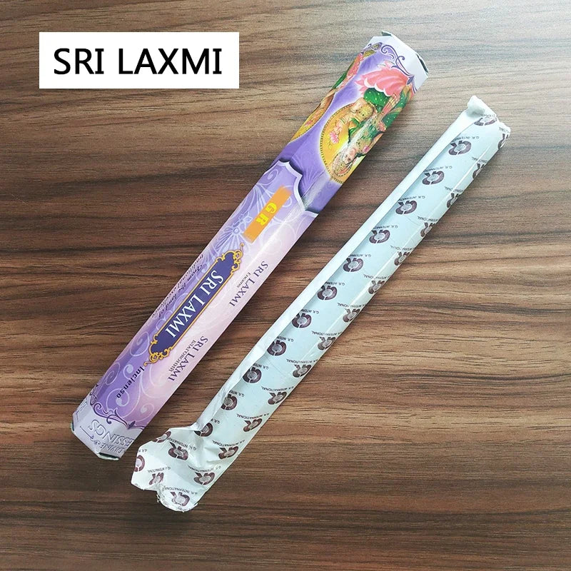 Y Fragrances Indian Royal Lavender Sticks Incense 20pcs/box Home Fragrance Stick Artificial Scent Burning for Healthy Yoga Room
